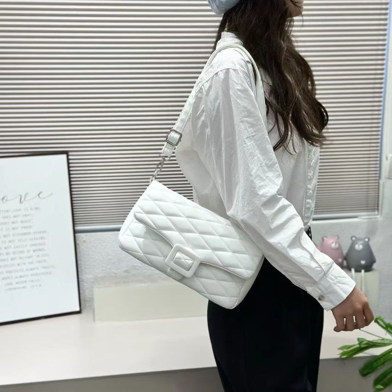 The Quilted Knot Flap Bag
