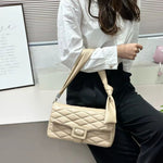 The Quilted Knot Flap Bag