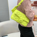 The Quilted Knot Flap Bag