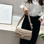 The Quilted Knot Flap Bag