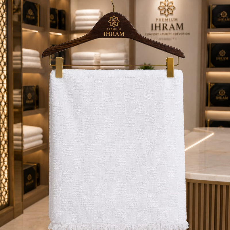 Premium Toweling Cotton Hajj & Umrah Ihram
