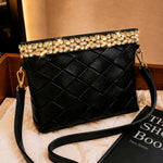 Crystal Embellished Crossbody Bag