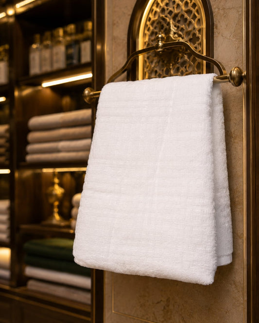 Signature White Cotton Ihram