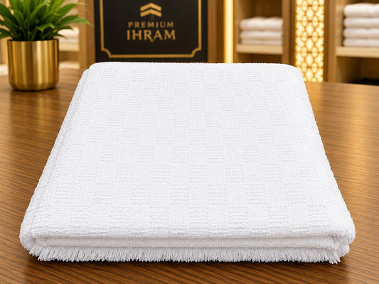 Premium Toweling Cotton Hajj & Umrah Ihram